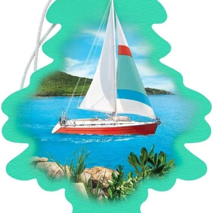 DriveForge ForjaRuta Little Trees Cardboard Hanging Car, Home & Office Air Freshener — Auto & Moto