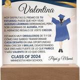Personalized Graduation Love Message Acrylic Plaque