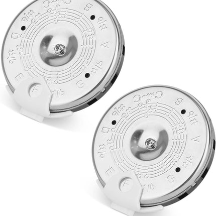 SourceToHome FuenteACasa 2pcs 13 Tone Pitch Pipe, High Sensitivity Chromatic C-C Scale Pitch Pipe — Home & Lifestyle