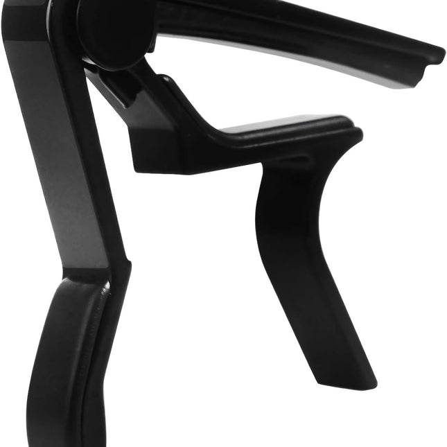 Black Guitar Capo for 6-String Acoustic & Electric Guitars