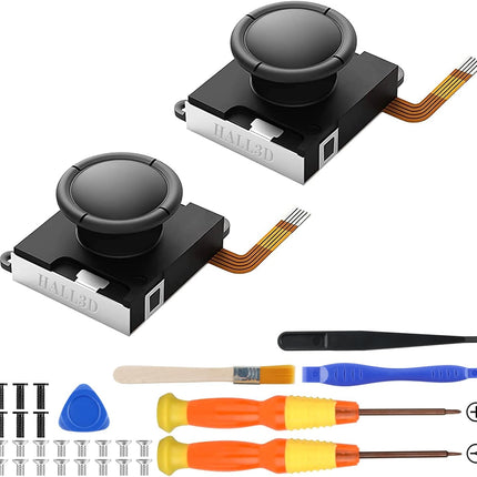 PawHaven RefugioPata TMR Hall Effect Joystick Replacement for JoyCon - 30 in 1 [No Drifting] — Pet Supplies