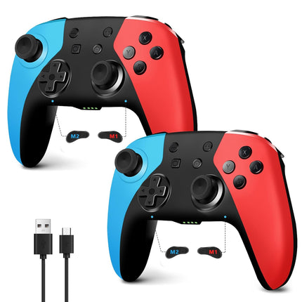 PawHaven RefugioPata AceGamer 2 Pack Wireless Controller for Nintendo Switch/Lite/OLED — Pet Supplies