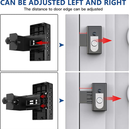 Anti-Theft Adjustable Video Doorbell Mount