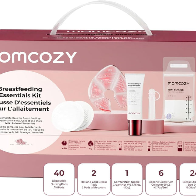73-Piece Postpartum Essentials Kit for New Moms
