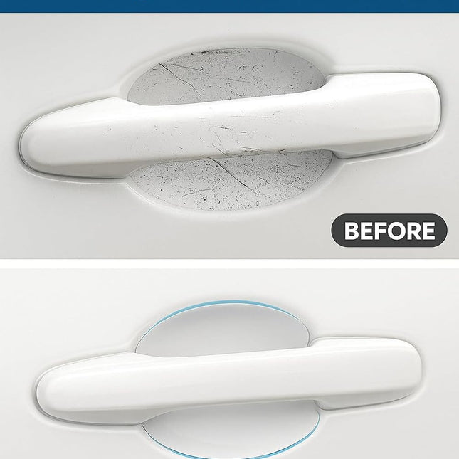 10-Pack Clear Car Door Handle Protector Film