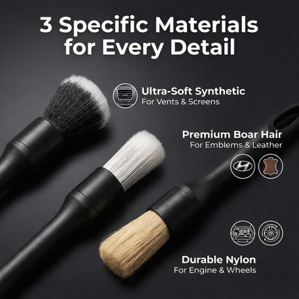 10-Piece Car Interior Cleaning Kit