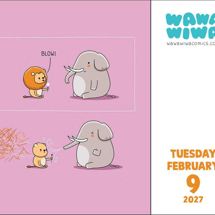 2027 Day-to-Day Calendar: One Day at a Time