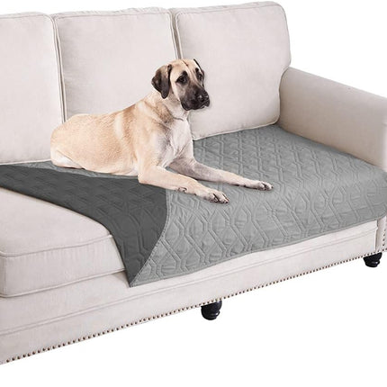 Waterproof Reversible Dog Bed Cover and Pet Blanket for Furniture