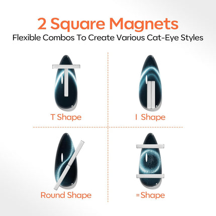 Cat Eye Magnet Set for Gel Nail Art