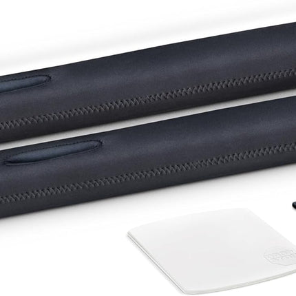 Car Seat Gap Filler Set with Slide Free Pad and Light