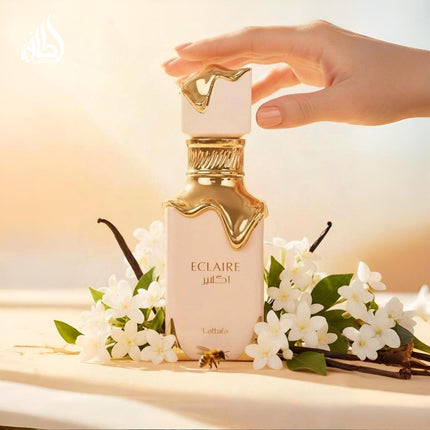 Eclaire Vanilla Caramel Sweet Floral Eau de Parfum for Women, 3.40 oz / 100 ml