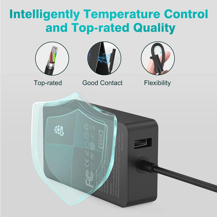 65W Pro, Laptop, Go & Book Compatible Charger