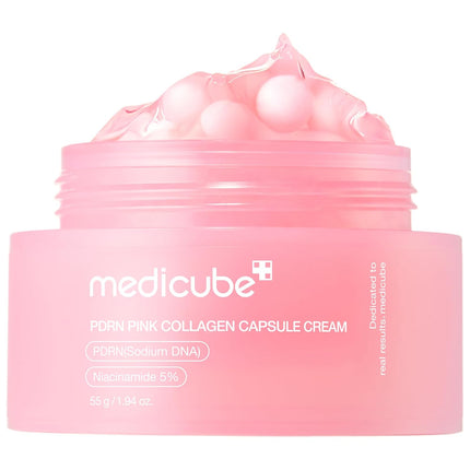 Capsule Cream with Salmon DNA PDRN Pink Collagen, 1.94 oz