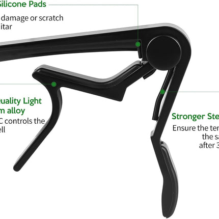 Guitar Capo for Acoustic, Electric, Ukulele and Classical Instruments