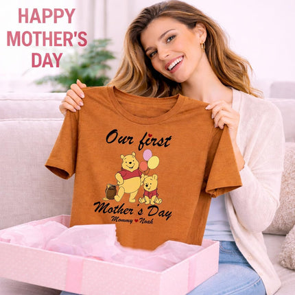 Customizable First Mom Personalized Mama Shirt