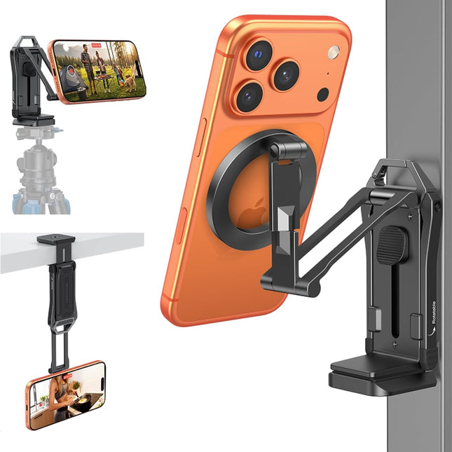 TP02-Pro Magnetic Phone Holder for Vlogging, Black