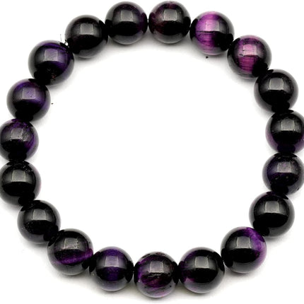 Natural Gemstone Beaded Stretch Bracelet