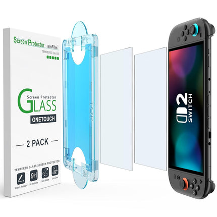 Auto-Alignment OneTouch 7.9-Inch Matte Tempered Glass Screen Protector, 2 Pack