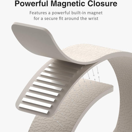 Magnetic Silicone Smartwatch Band 42/41/40/38mm - Starlight