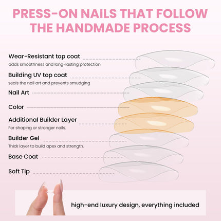 Soft Pink Short Almond Press-On Nails with Glossy Velvet Cat Eye Finish