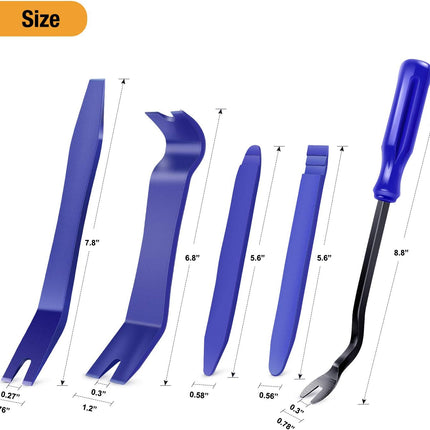 5-Piece Auto Trim Removal No-Scratch Pry Tool Kit