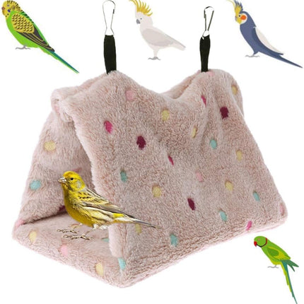 Bird Bed Hanging Plush Nest House for Cage