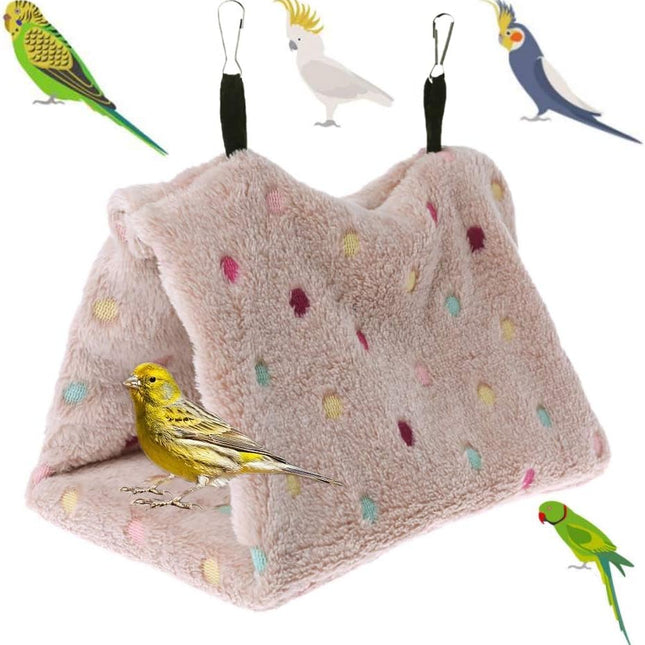 Bird Bed Hanging Plush Nest House for Cage