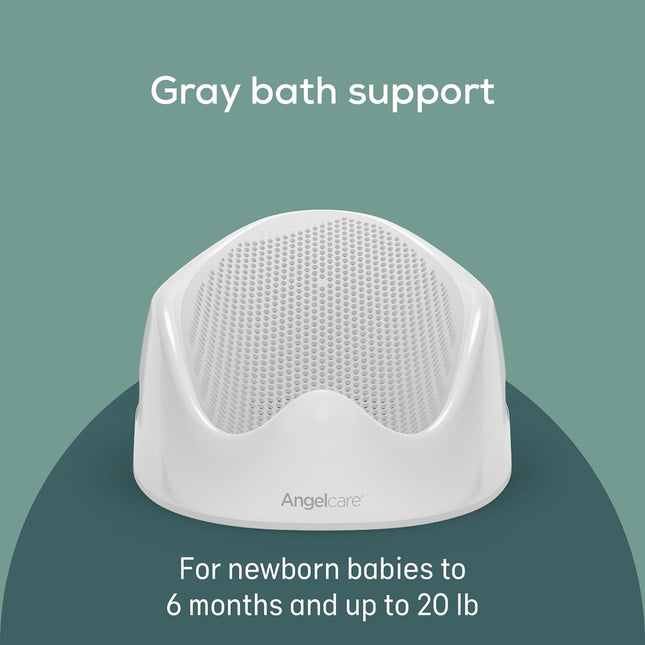 Gray Baby Bath Support for Newborns up to 6 Months