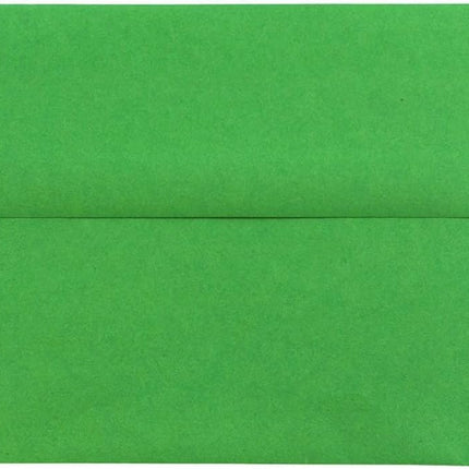 A6 Green Recycled Invitation Envelopes - 4 3/4 x 6 1/2 - 50 Pack