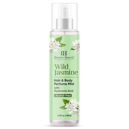 Jasmine Hair Perfume & Body Mist, Alcohol-Free Everyday Fresh Fragrance Spray, 3.4 fl oz