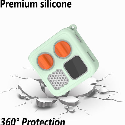 Teal Silicone Protective Cover for Mini 2024 Edition with Lanyard