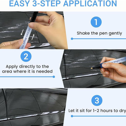 DriveForge ForjaRuta Kurhuxtn All Cars Magic Pen, 2 PACKS Magic Car Scratch Removal Pen — Auto & Moto
