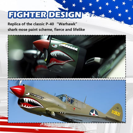 2026 P-40 Fighter Plane Car Vent Air Freshener Clip