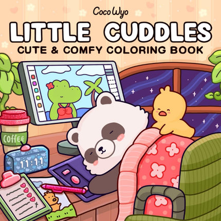 Little Cuddles Cute Animal Friends Coloring Book