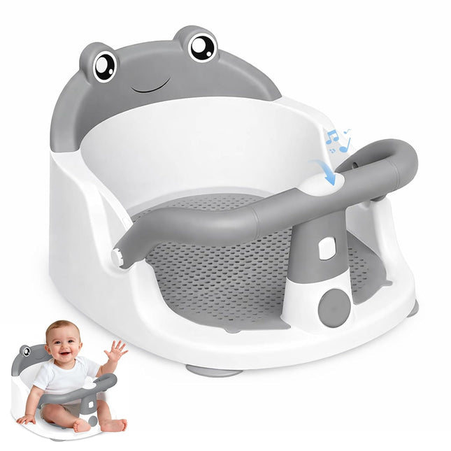 LittleNest NidoPequeño Baby Bath Seat for Babies 6 Months & Up - One-Handed Snap-On Armrest Baby — Baby & Toddler