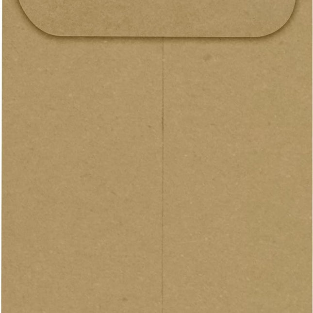 #1 Brown Coin Envelopes, 50 Pack