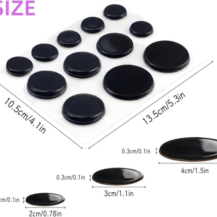 SourceToHome FuenteACasa Miwayer 24 pcs in 3 Sizes - Drum Dampeners, Cymbals Drum Dampening Moon — Home & Lifestyle