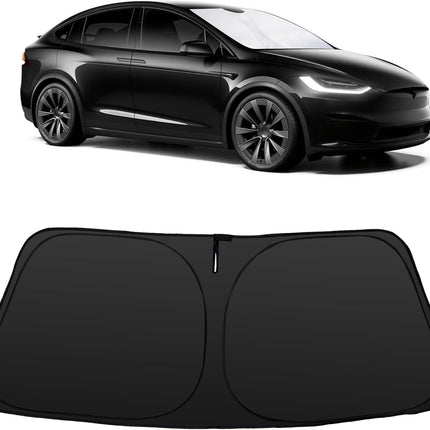 Foldable Windshield Sun Shade for 2016-2026 Model X