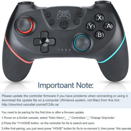 Wireless Pro Controller Joystick, 2 Pack