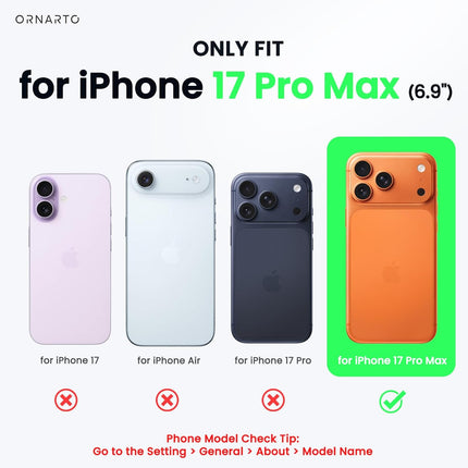 Magnetic Slim Case for 17 Pro Max 6.9-Inch, Chalk Pink