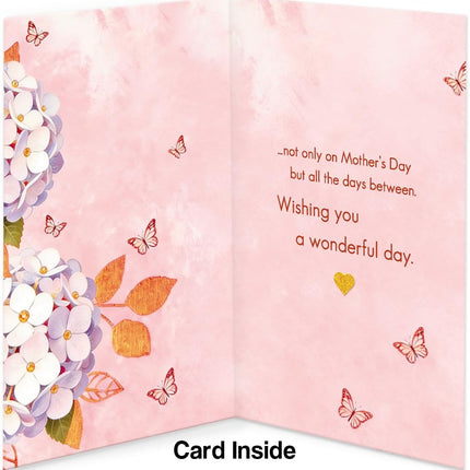 Happy Mother's Day Floral Appreciation Card for Mom