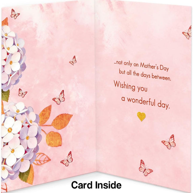 Happy Mother's Day Floral Appreciation Card for Mom