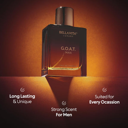 Luxury G.O.A.T. Eau de Parfum for Men, 100 ml
