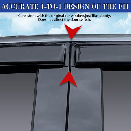 Window Visors Rain Guards for QX60 & JX35 2013-2021