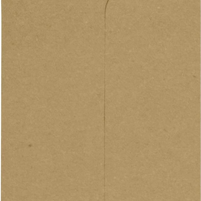 #1 Brown Coin Envelopes, 50 Pack