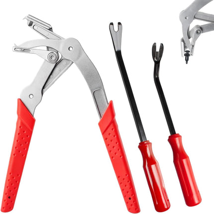 Car Clip Pliers and Panel Fastener Removal Tool Set