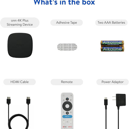 4K Plus Streaming Device with Voice Remote, 16GB Storage, 2GB RAM, Wi-Fi 6 and 4K UHD