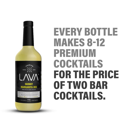 Premium Skinny Margarita Mix with Key Lime and Agave, 1 Liter