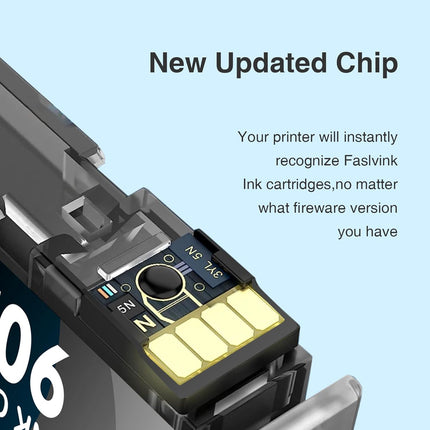 902XL 902 Ink Cartridges Combo Pack (2 Black, Cyan, Magenta, Yellow)