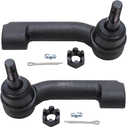 Front Outer Tie Rod Ends Set for Select 2007-2021 Vehicles